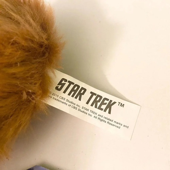 2015 Star Trek Tribble Screen Cleaner Nerd Block Exclusive Coop 4 Inch Plush - Picture 6 of 12